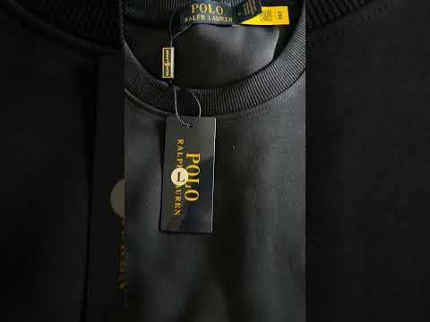 Ralph Lauren Unisex Pure Cotton Sweatshirt Hoodie RL-036
