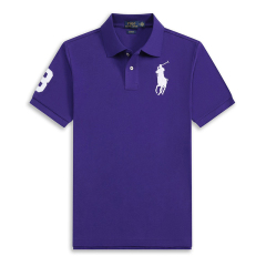 Purple with white logo