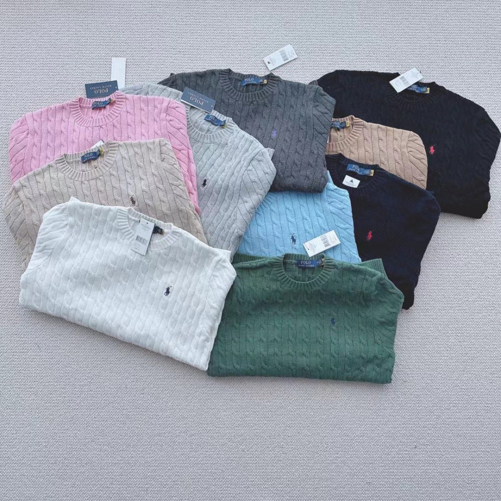 Ralph Lauren Unisex Pullover Cotton Sweater RL-022