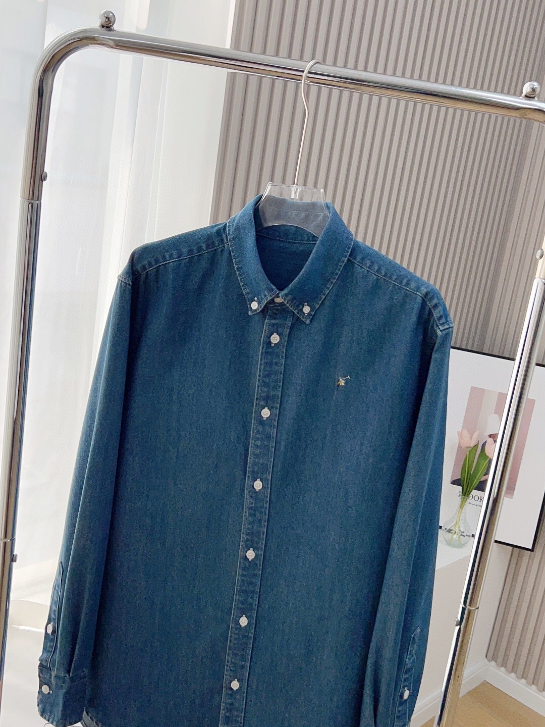 Ralph Lauren Unisex Pure Cotton Denim Shirt RL-017