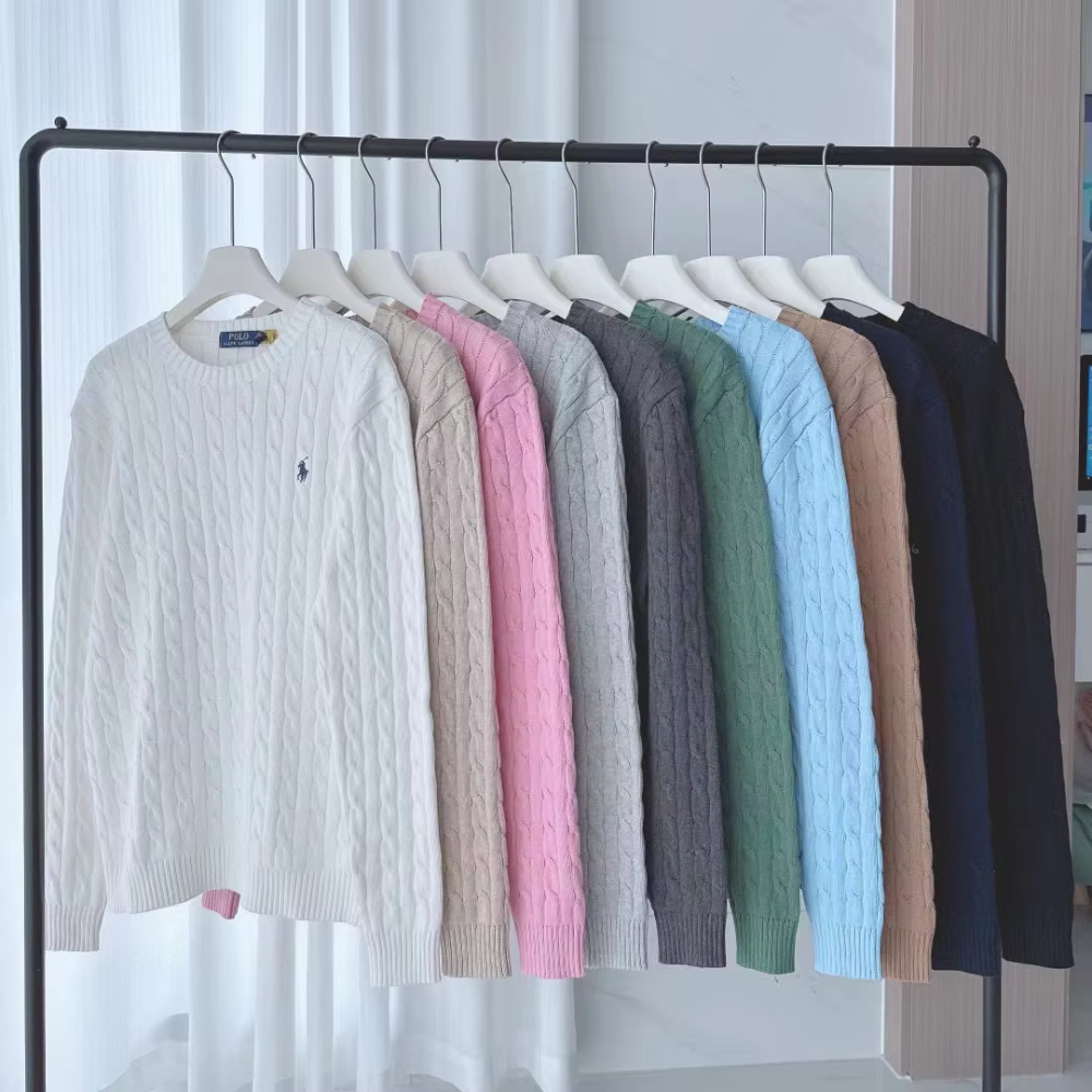 Ralph Lauren Unisex Pullover Cotton Sweater RL-022