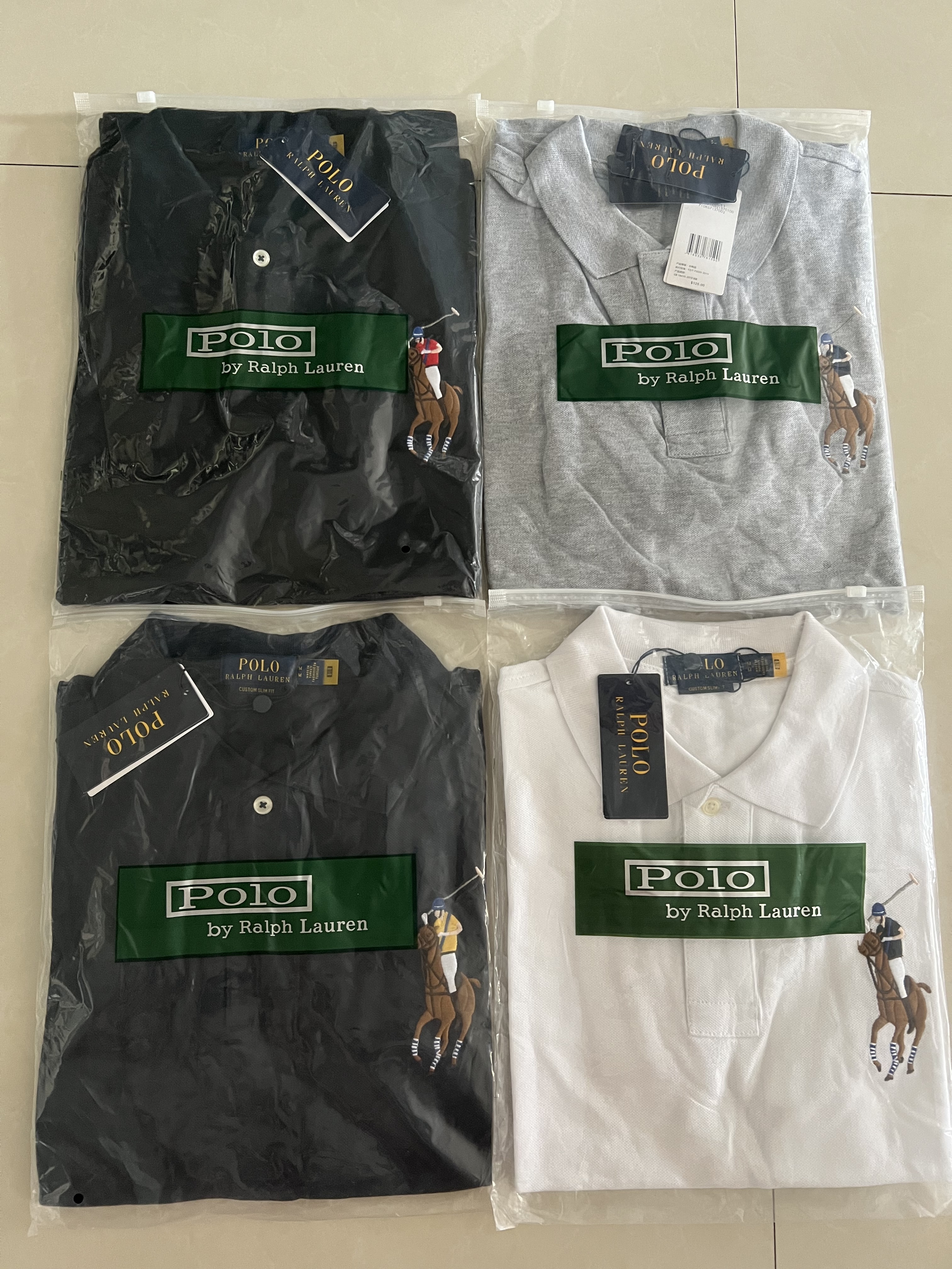 Ralph Lauren Unisex 100% Cotton Polo Shirt #RL-007