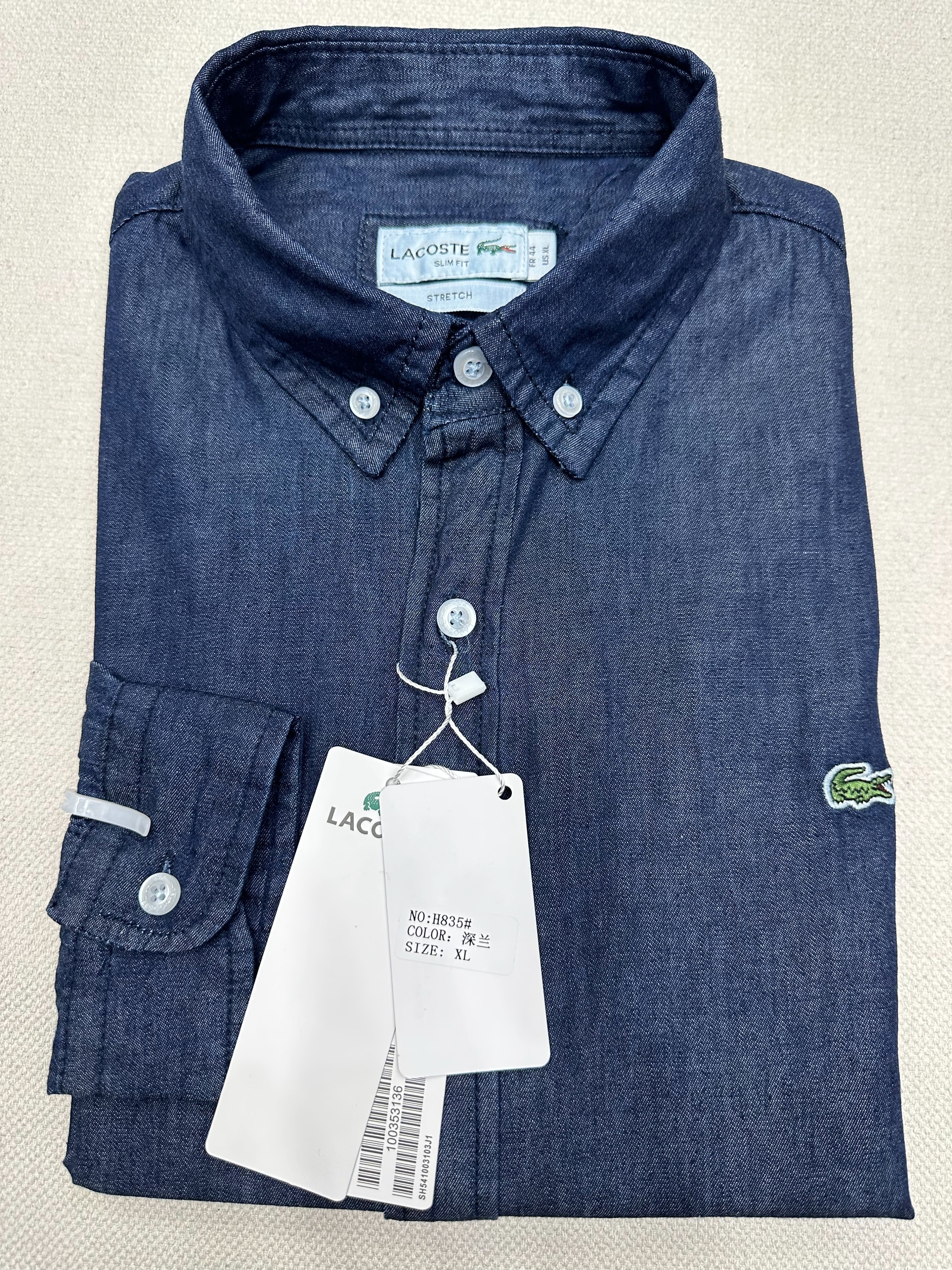 Lacoste Unisex Denim Shirt LA-009