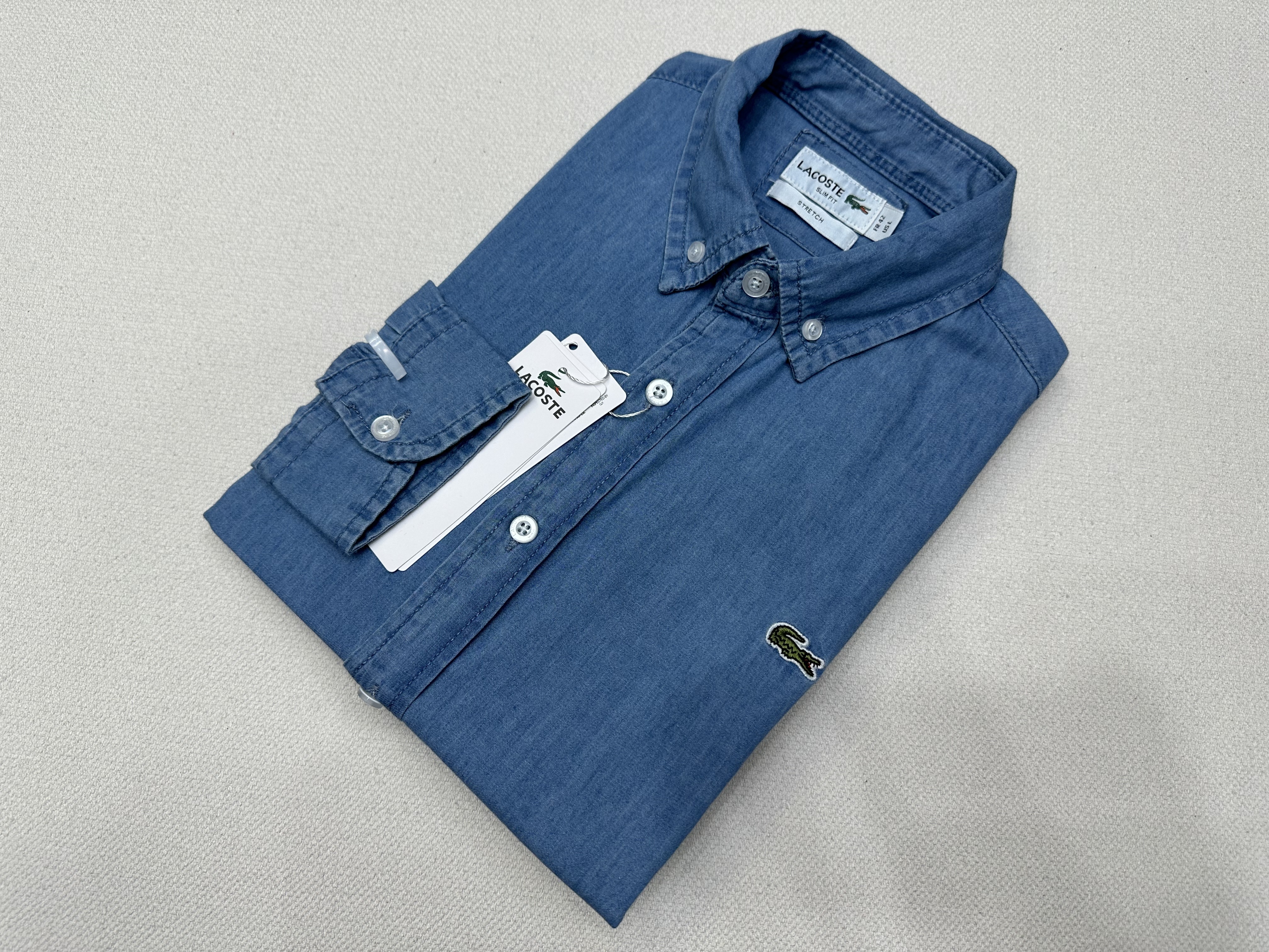 Lacoste Unisex Denim Shirt LA-009