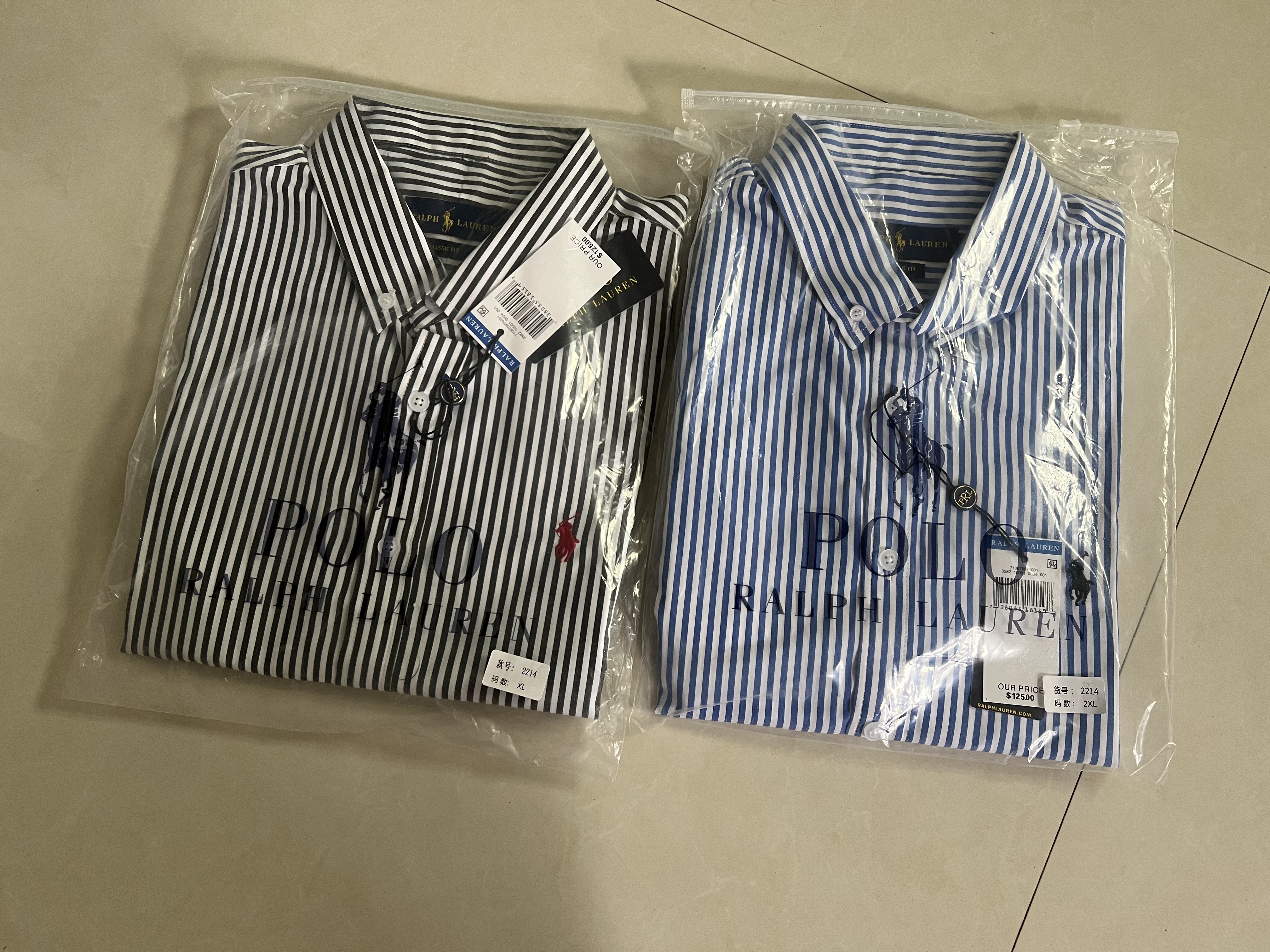 Ralph Lauren Unisex Stripe Shirt #RL-013