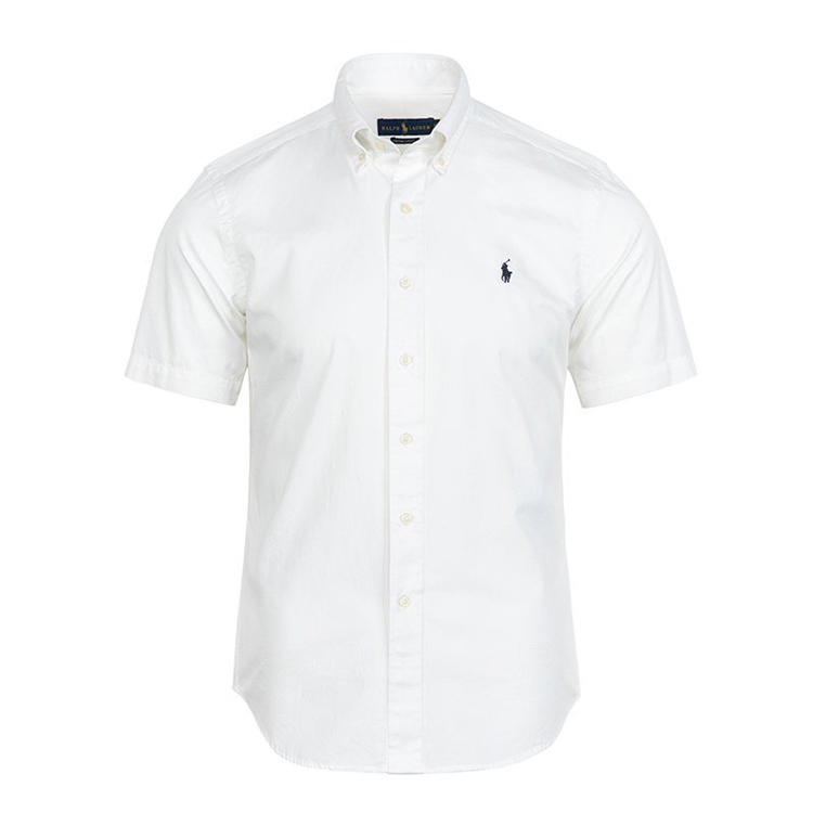 Ralph Lauren Unisex Pure Cotton Short Sleeve Shirt #RL-018