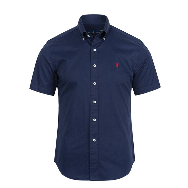 Ralph Lauren Unisex Pure Cotton Short Sleeve Shirt #RL-018