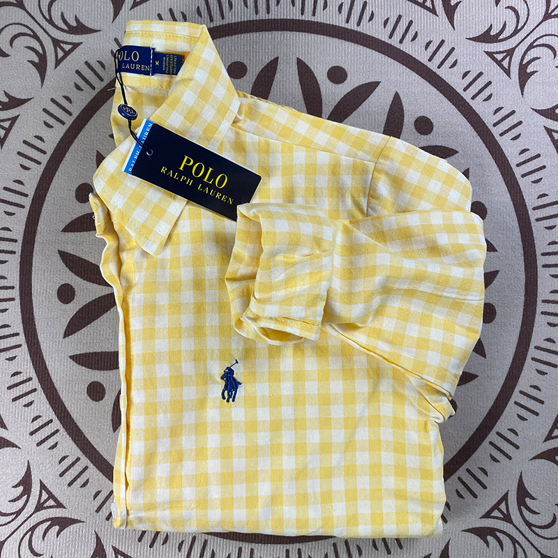 Ralph Lauren Women Plaid Shirt #RL-016