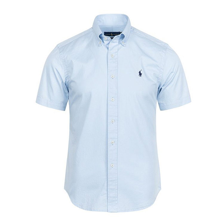 Ralph Lauren Unisex Pure Cotton Short Sleeve Shirt #RL-018