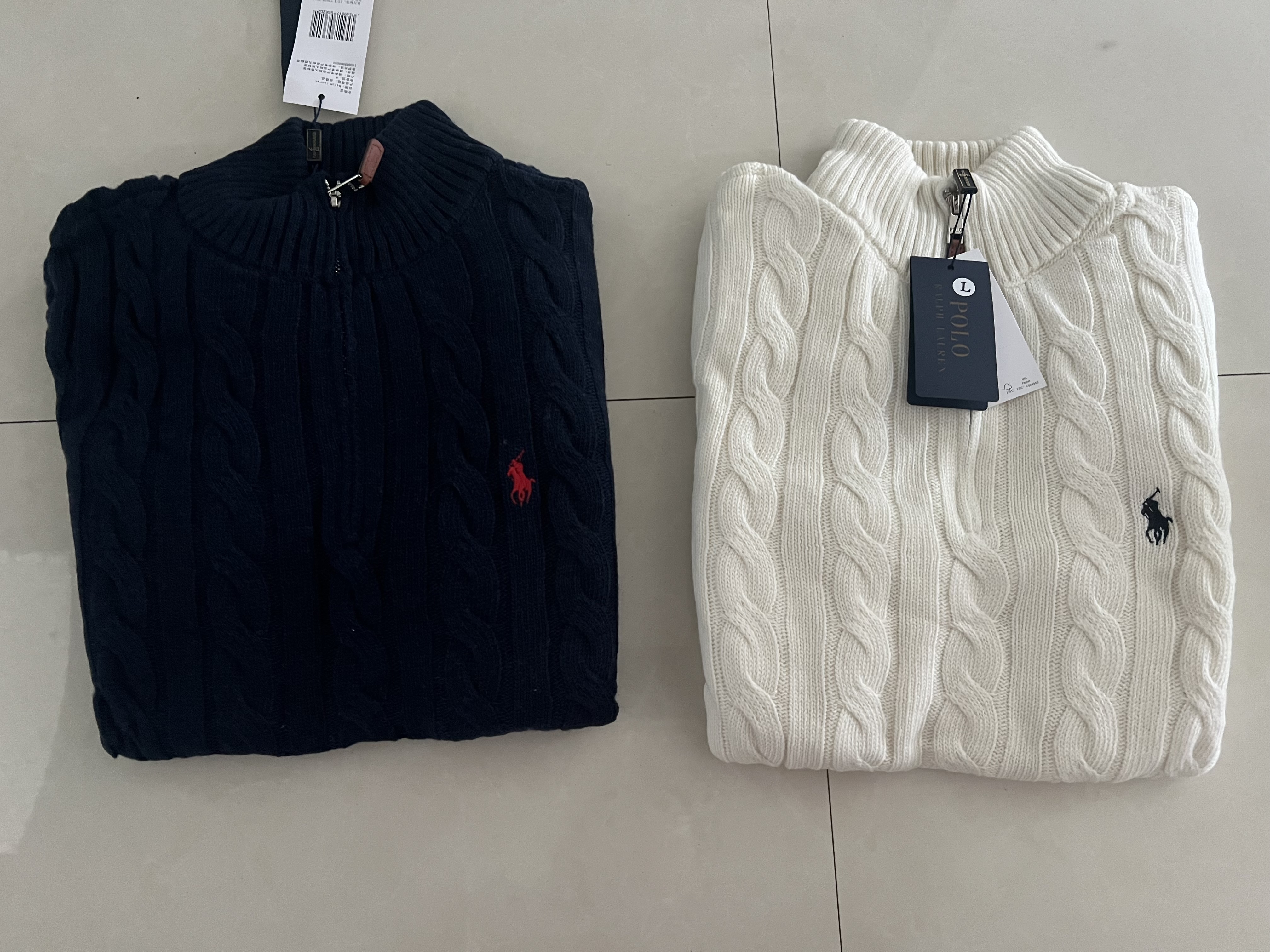 Ralph Lauren Unisex Half Zipper Sweater #RL-023