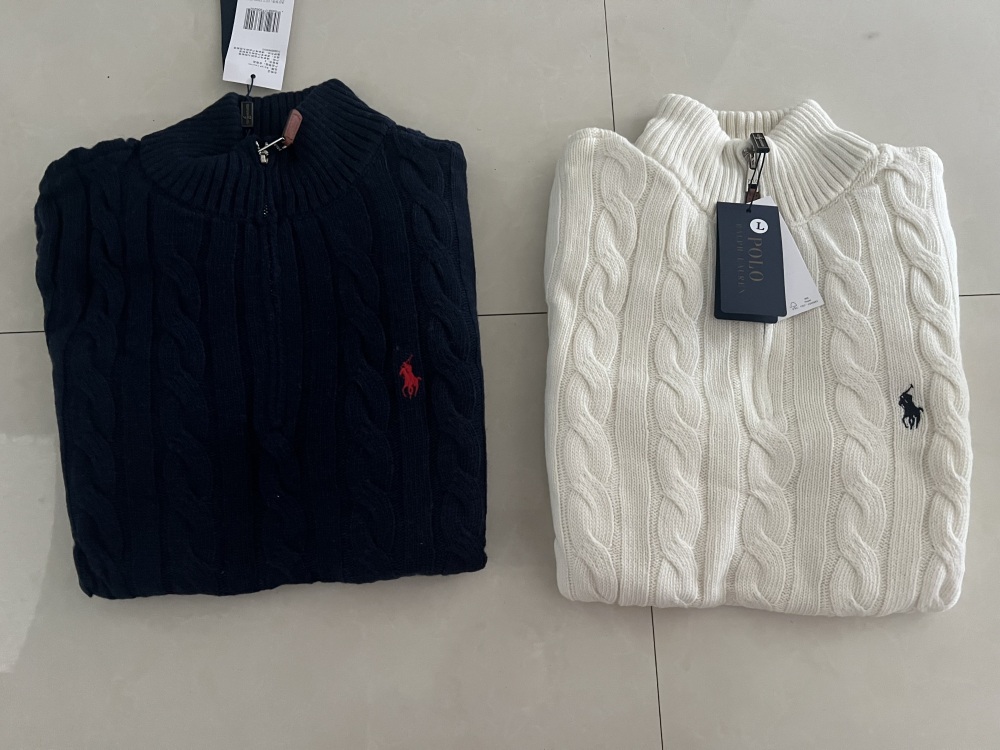 Ralph Lauren Unisex Half Zipper Sweater #RL-023