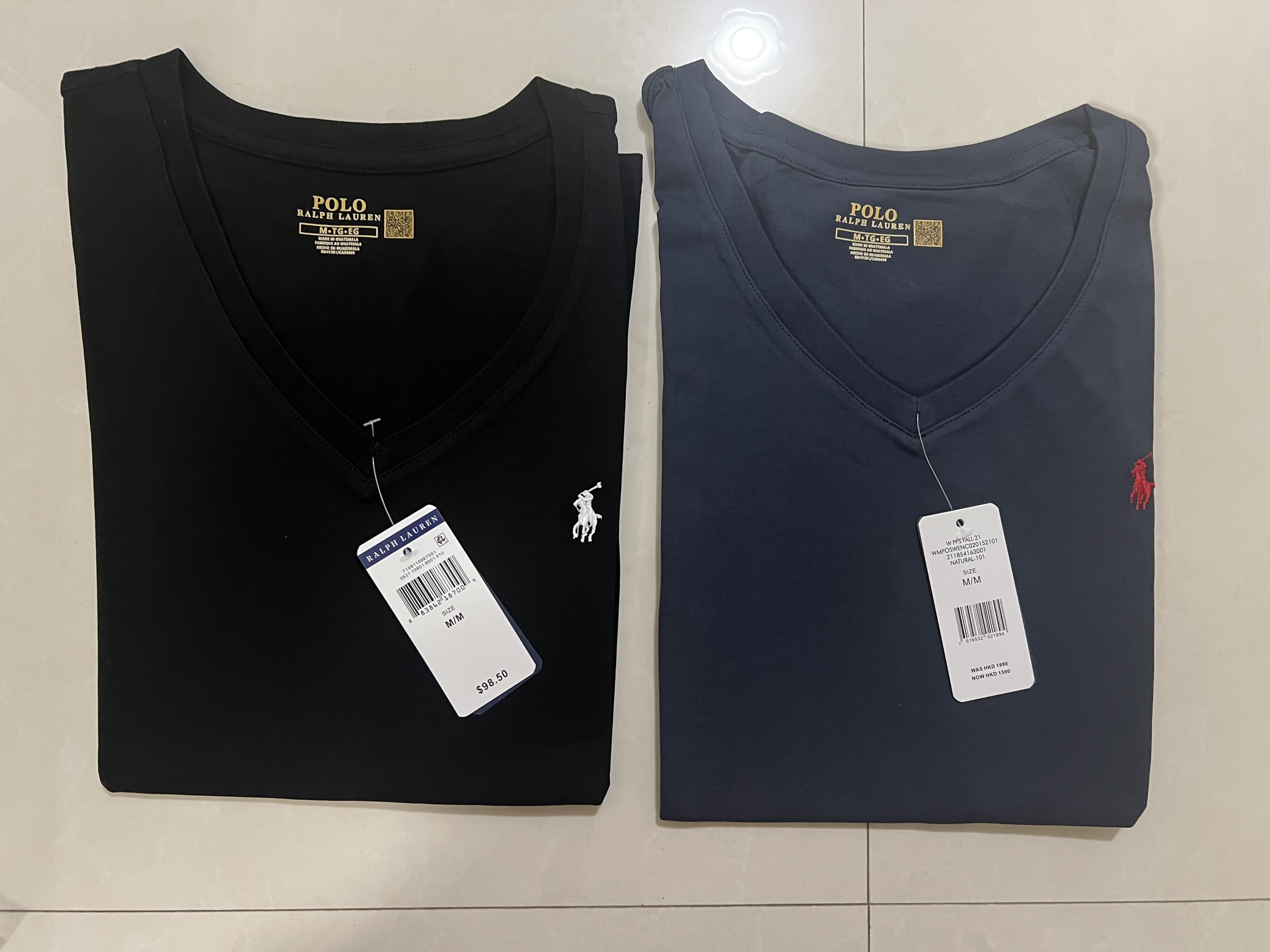 Ralph Lauren Women V-neck T-shirt #RL-021