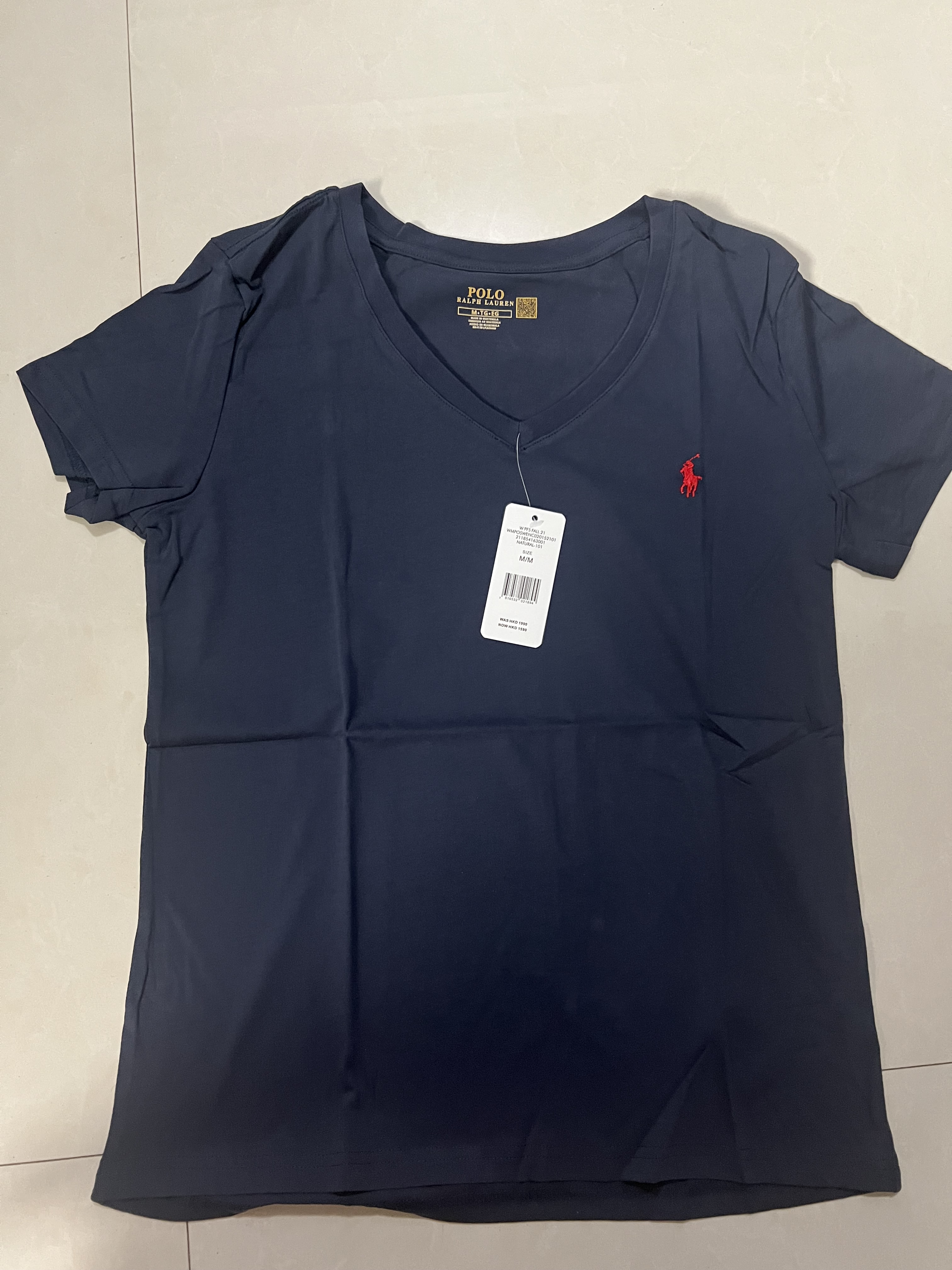 Ralph Lauren Women V-neck T-shirt #RL-021
