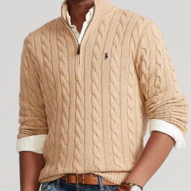 Ralph Lauren Unisex Half Zipper Sweater #RL-023
