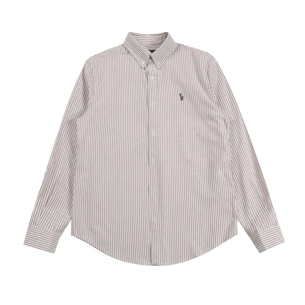 Ralph Lauren Unisex 100% Cotton Striped Shirt RL-039
