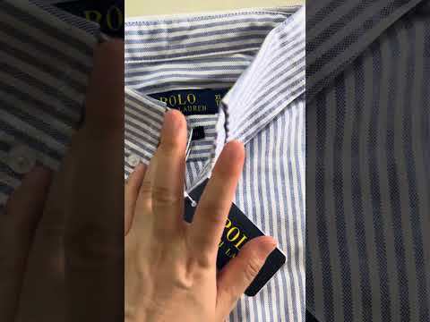 Ralph Lauren Unisex 100% Cotton Striped Shirt RL-039