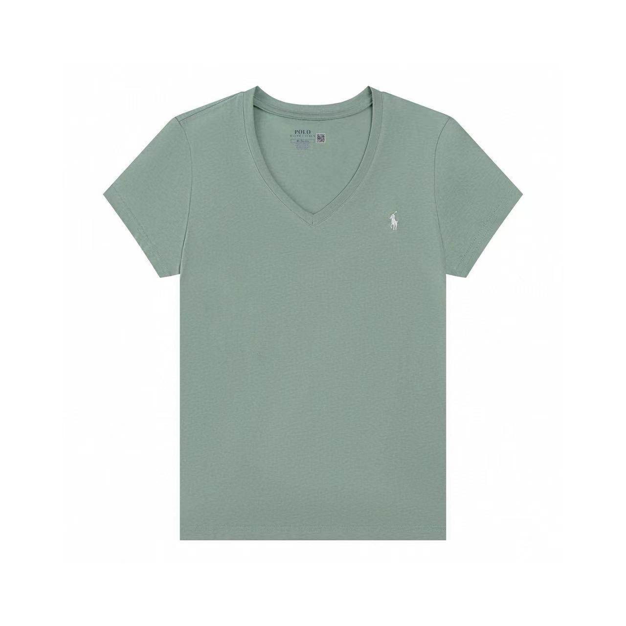 Ralph Lauren Women V-neck T-shirt #RL-021
