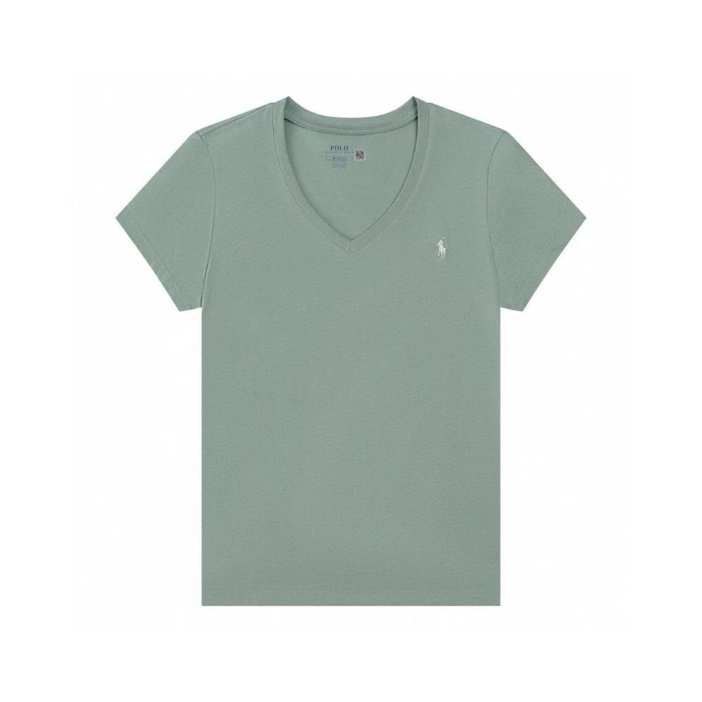 Ralph Lauren Women V-neck T-shirt #RL-021