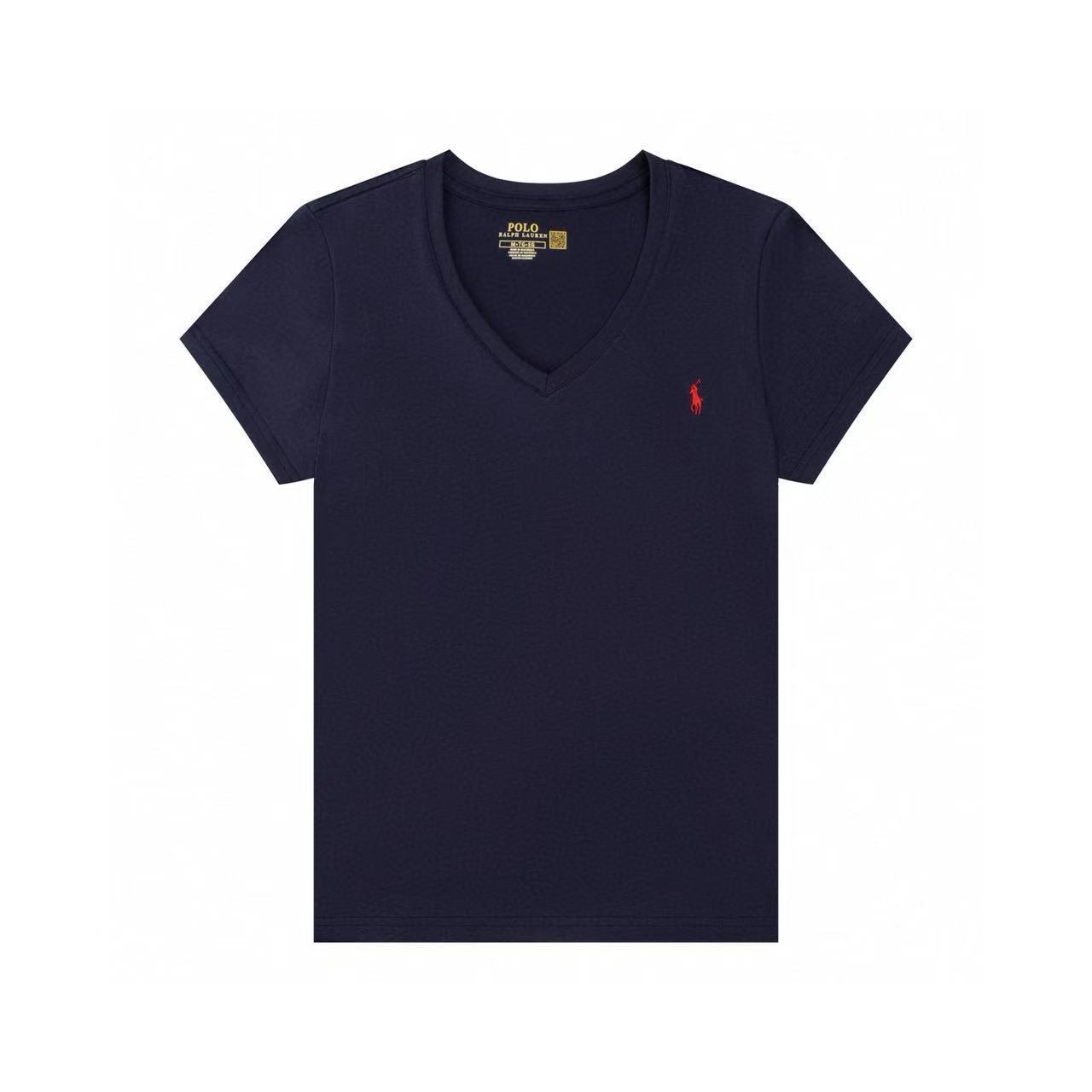 Ralph Lauren Women V-neck T-shirt #RL-021