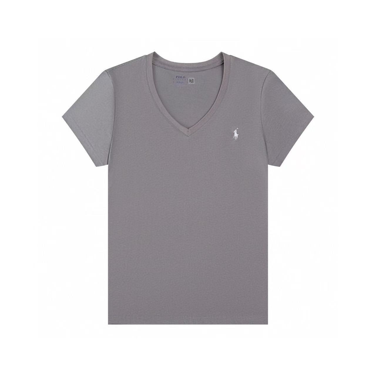 Ralph Lauren Women V-neck T-shirt #RL-021