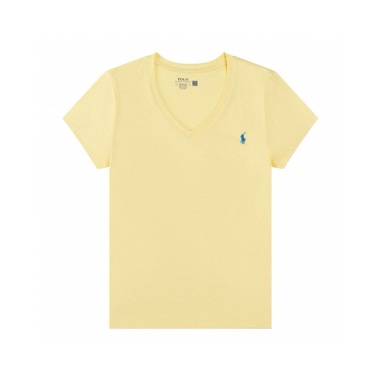 Ralph Lauren Women V-neck T-shirt #RL-021