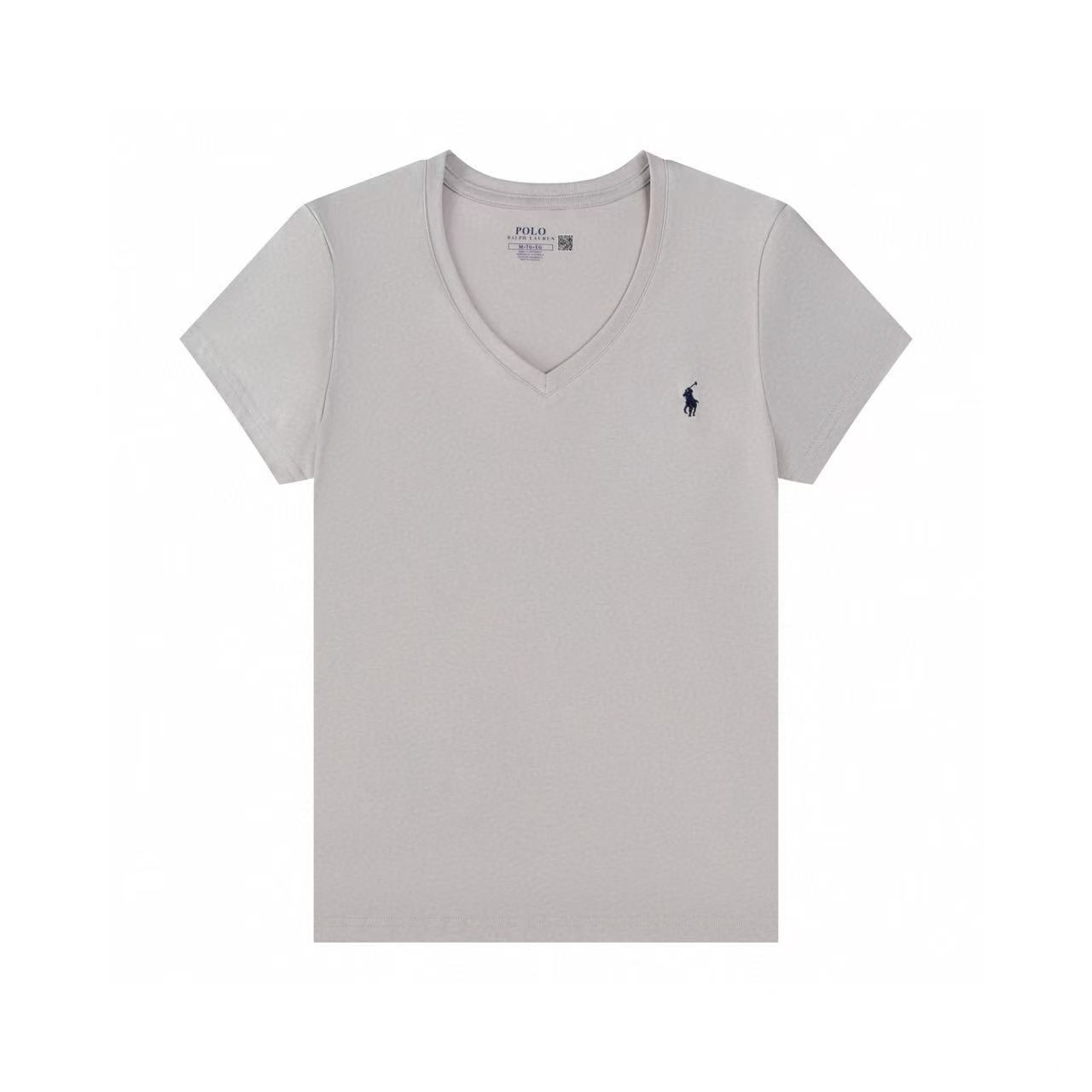 Ralph Lauren Women V-neck T-shirt #RL-021