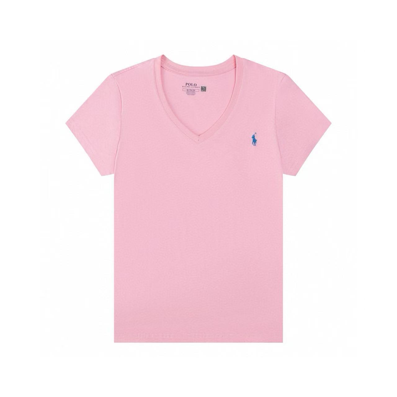 Ralph Lauren Women V-neck T-shirt #RL-021