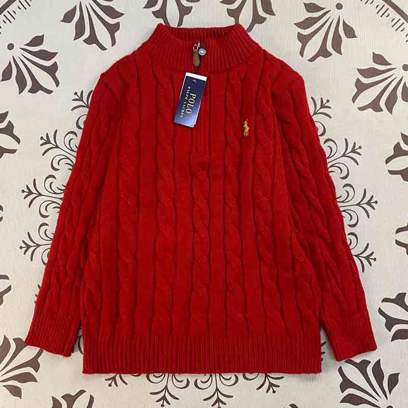Ralph Lauren Unisex Half Zipper Sweater #RL-024