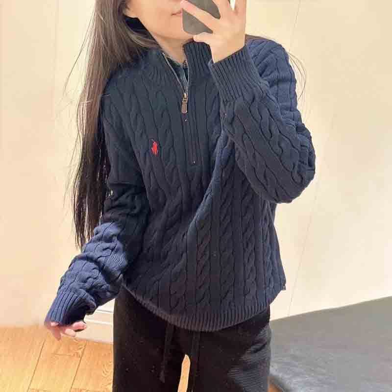 Ralph Lauren Unisex Half Zipper Sweater #RL-024