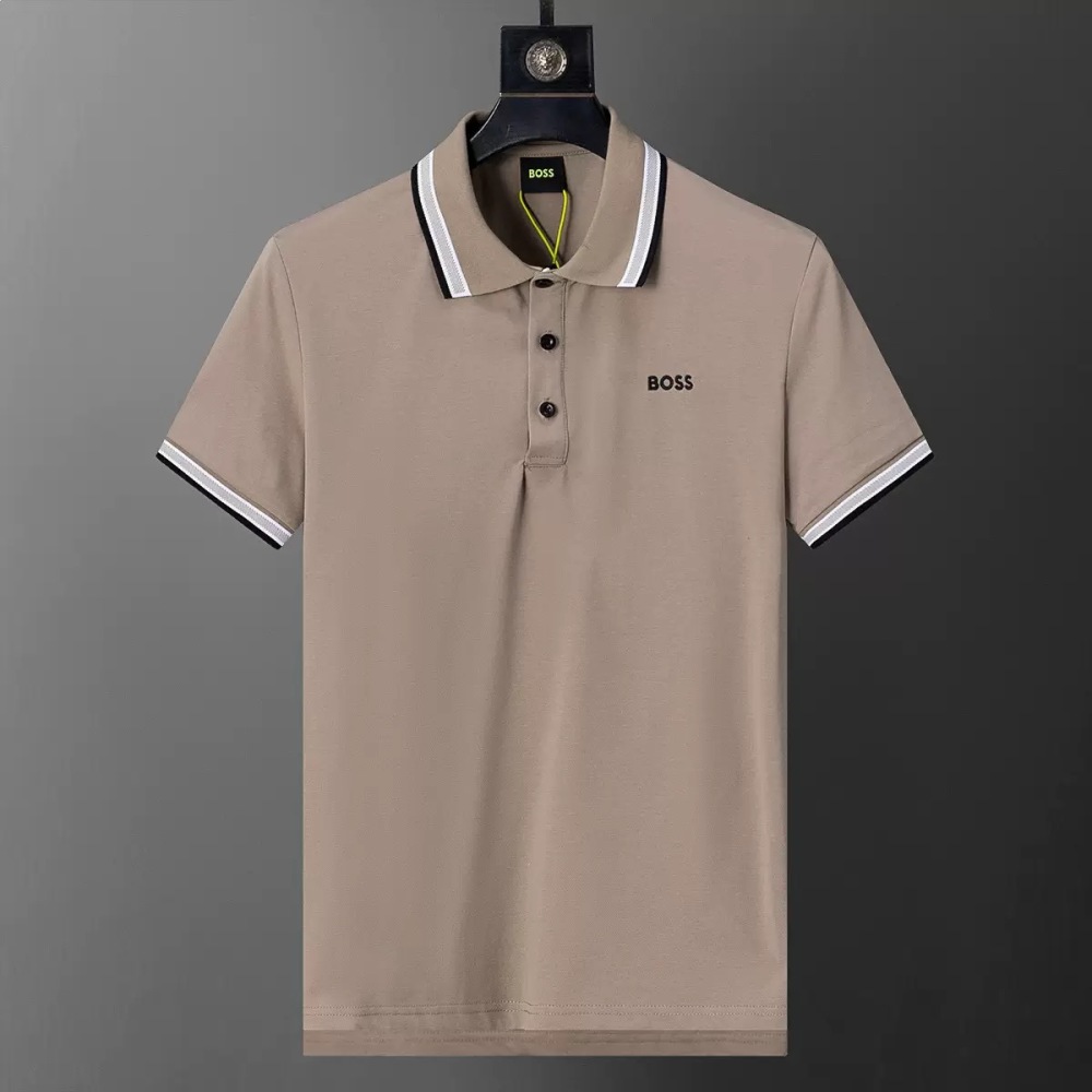 BOSS Men Cotton Polo Shirt Bo-001
