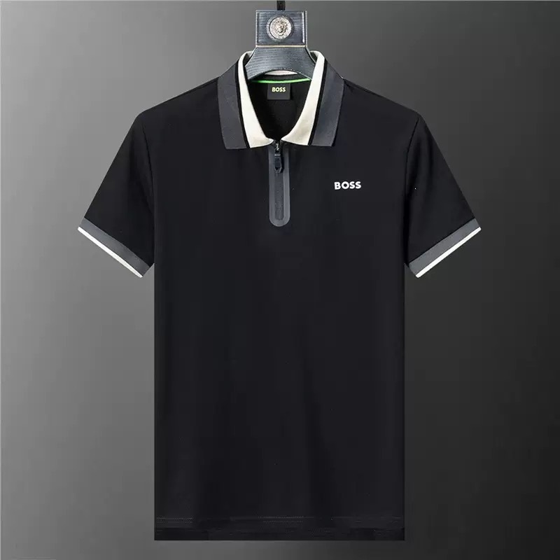 BOSS Men Cotton Polo Shirt Bo-003