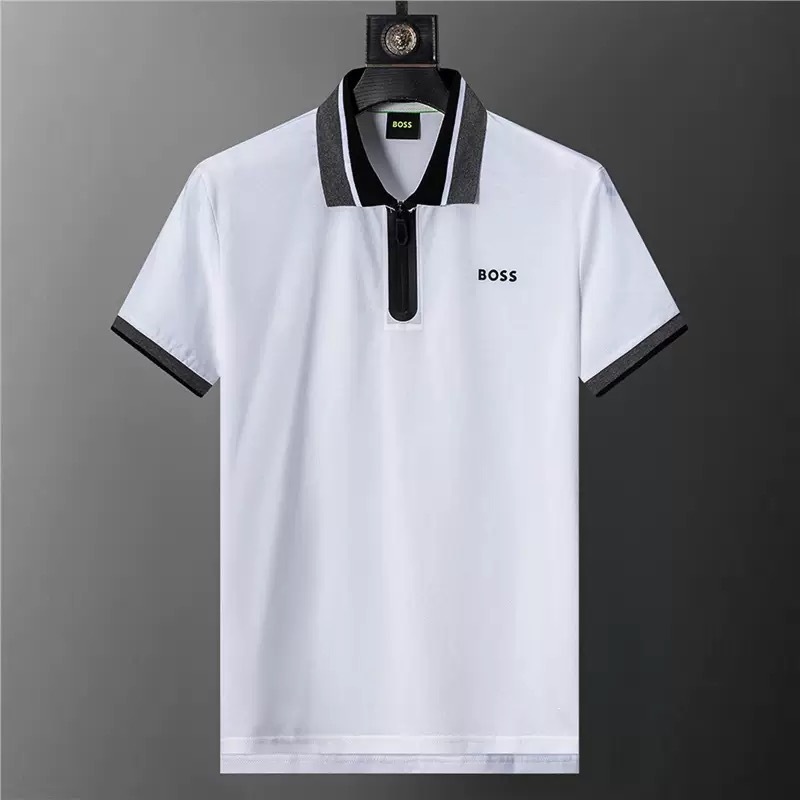 BOSS Men Cotton Polo Shirt Bo-003