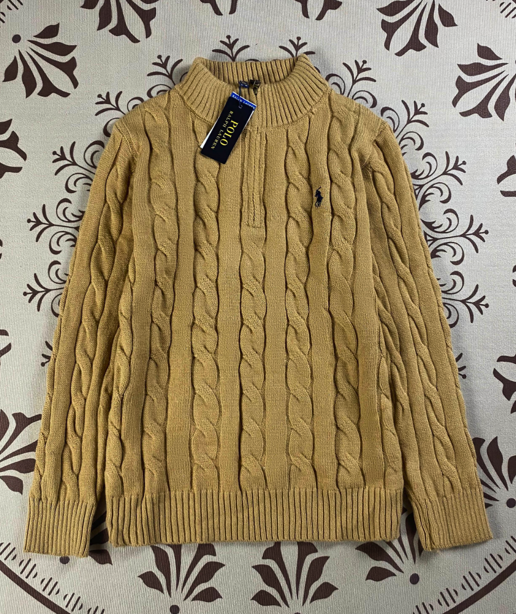 Ralph Lauren Unisex Half Zipper Sweater #RL-024