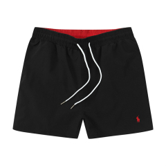 Black with red logo