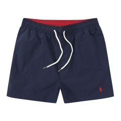 Navy with red logo
