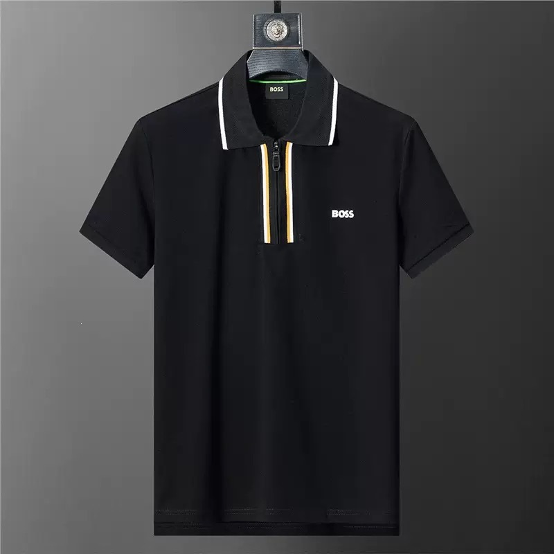 BOSS Men Cotton Polo Shirt Bo-004
