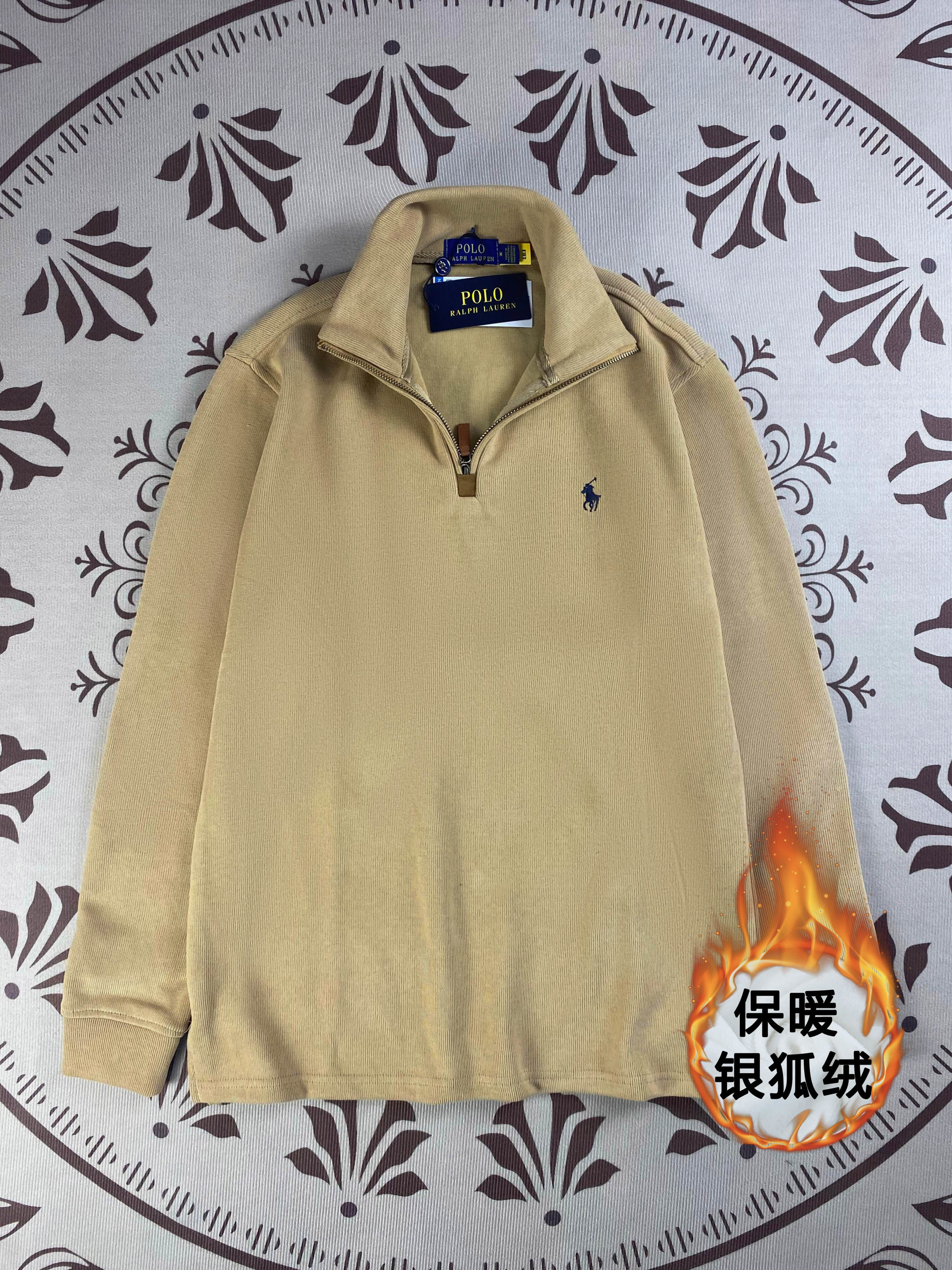 Ralph Lauren Unisex Cotton Hoodie RL-054 Thicker Version