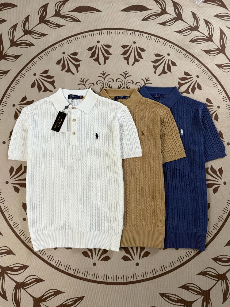 Ralph Lauren Unisex Knitted Polo Shirt RL-057