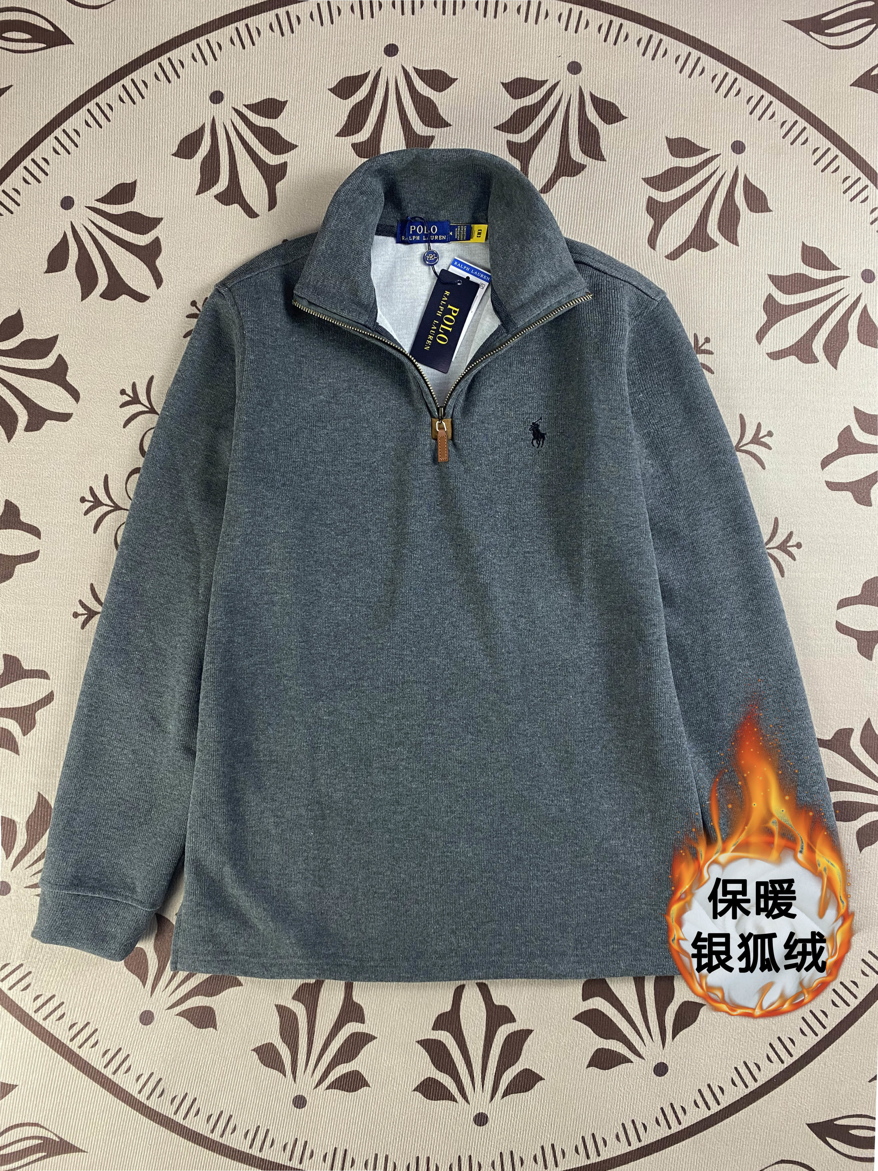 Ralph Lauren Unisex Cotton Hoodie RL-054 Thicker Version