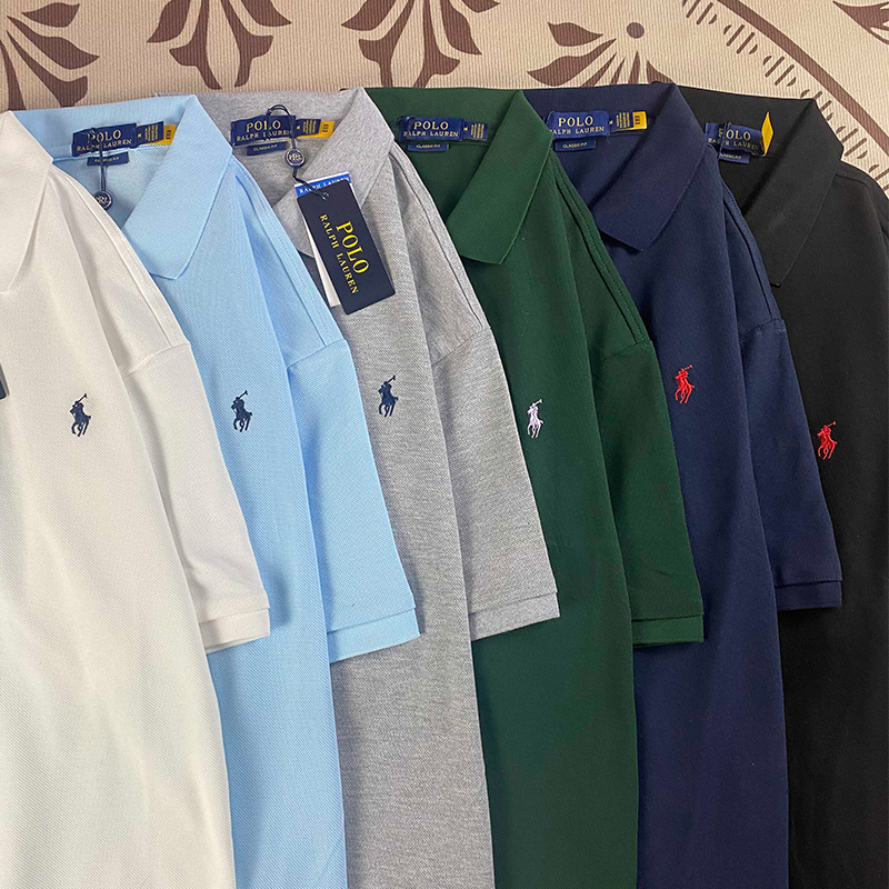 Ralph Lauren Unisex 100% Cotton Polo Shirt #RL-040
