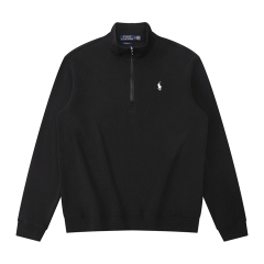 Black with white logo