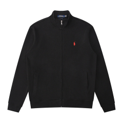 Black with red logo