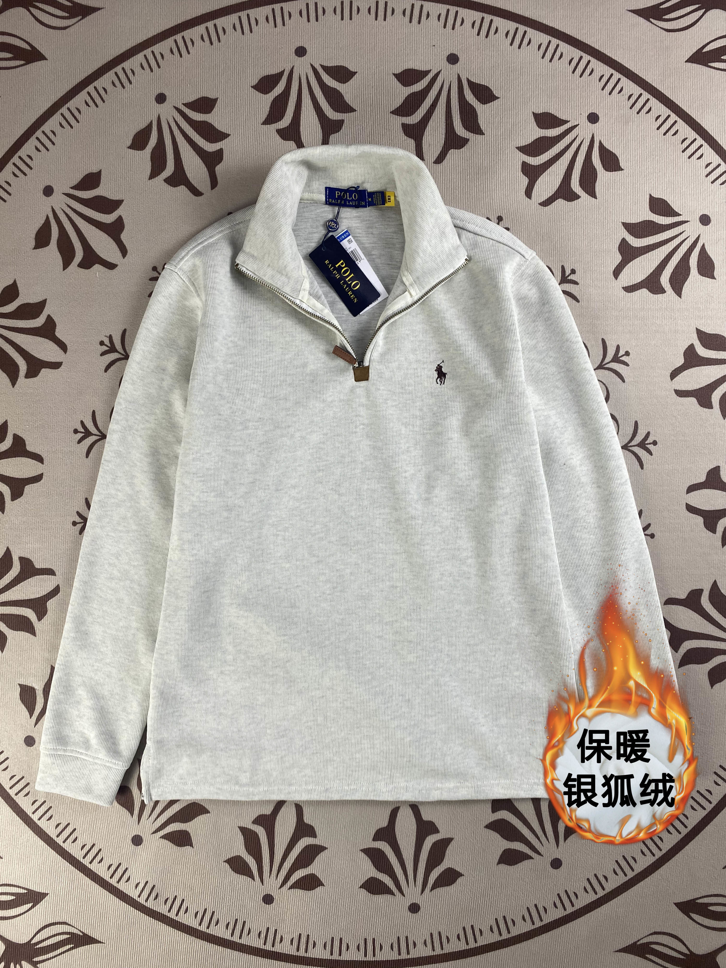 Ralph Lauren Unisex Cotton Hoodie RL-054 Thicker Version