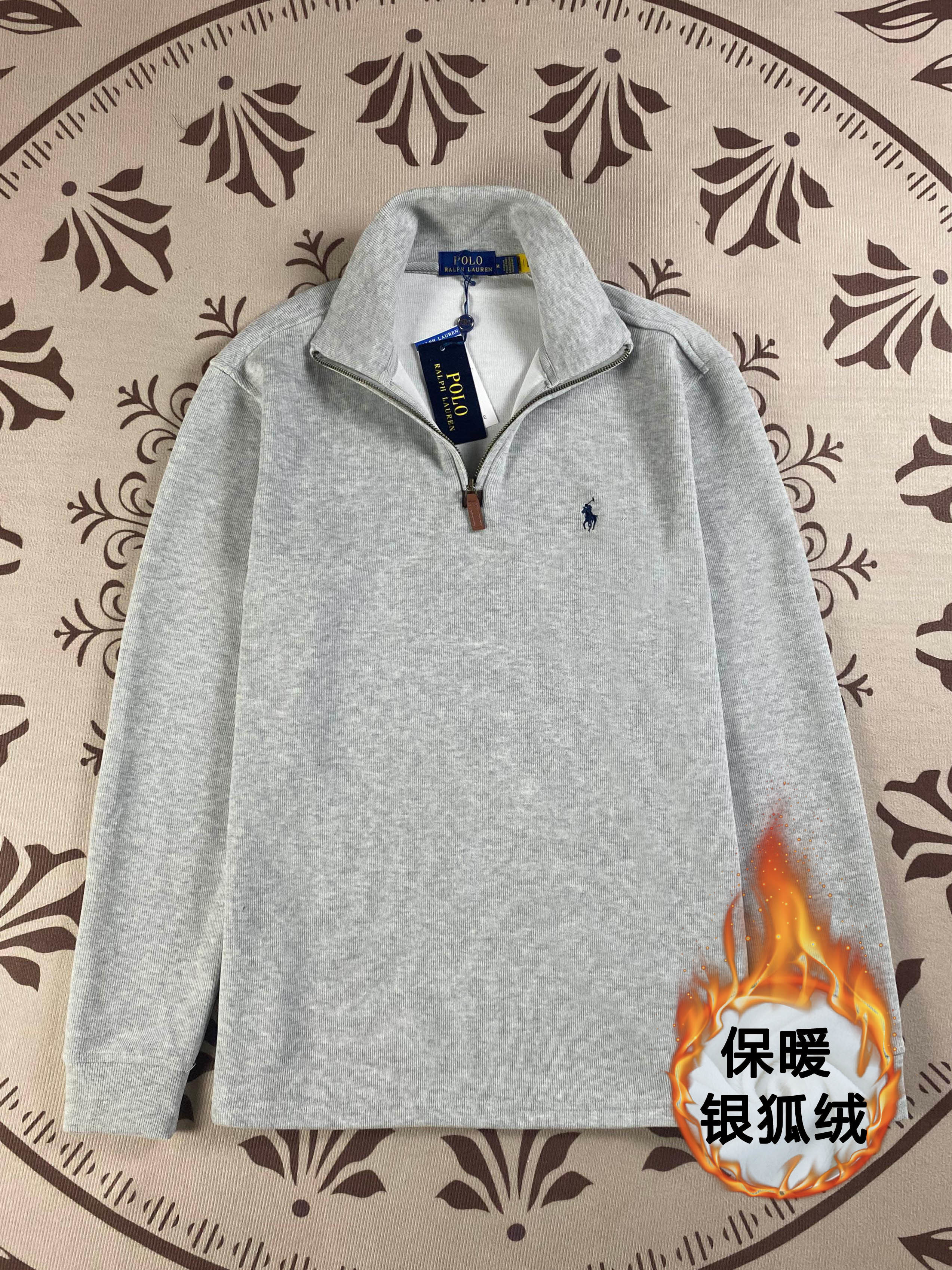 Ralph Lauren Unisex Cotton Hoodie RL-054 Thicker Version