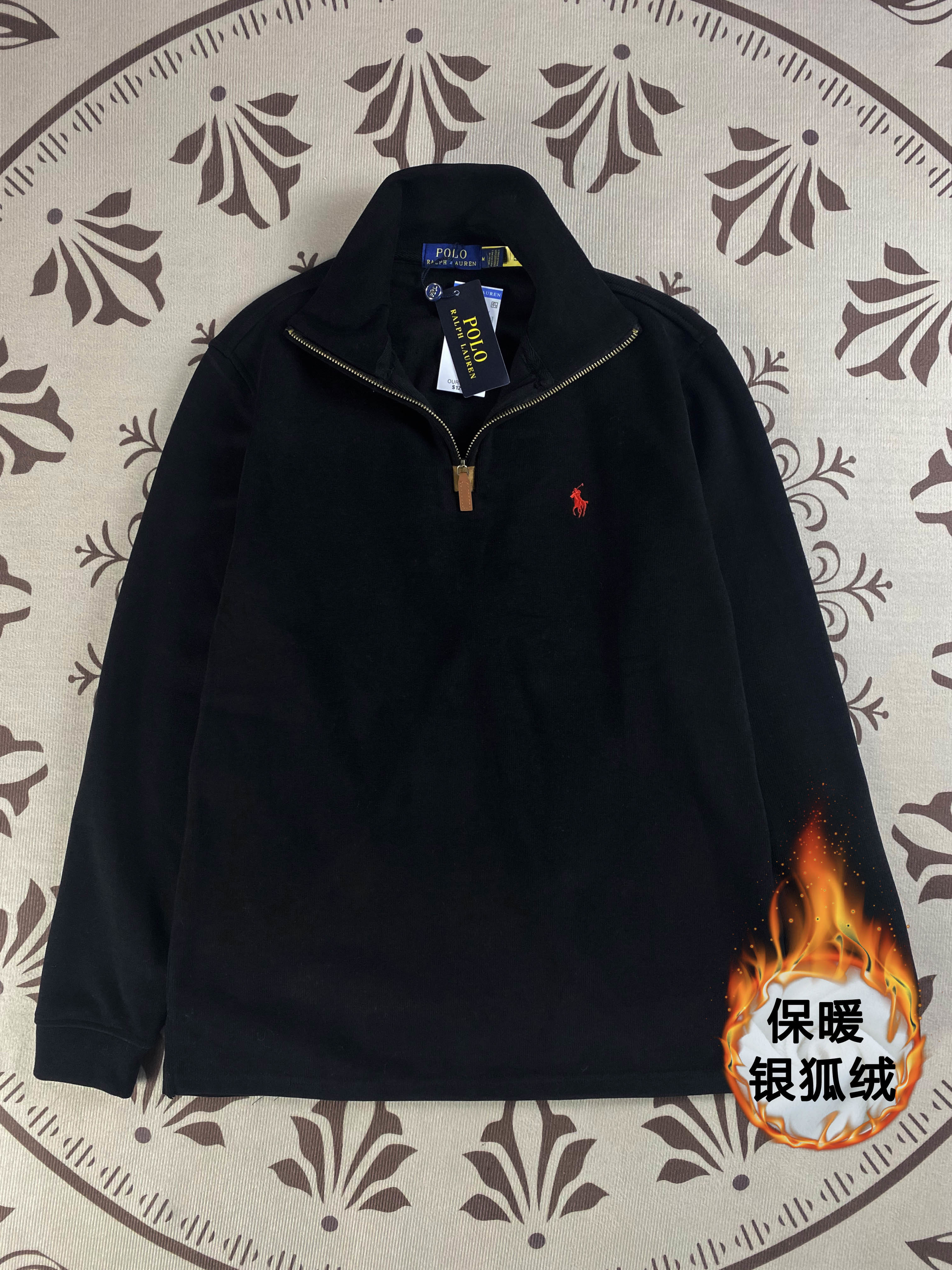 Ralph Lauren Unisex Cotton Hoodie RL-054 Thicker Version