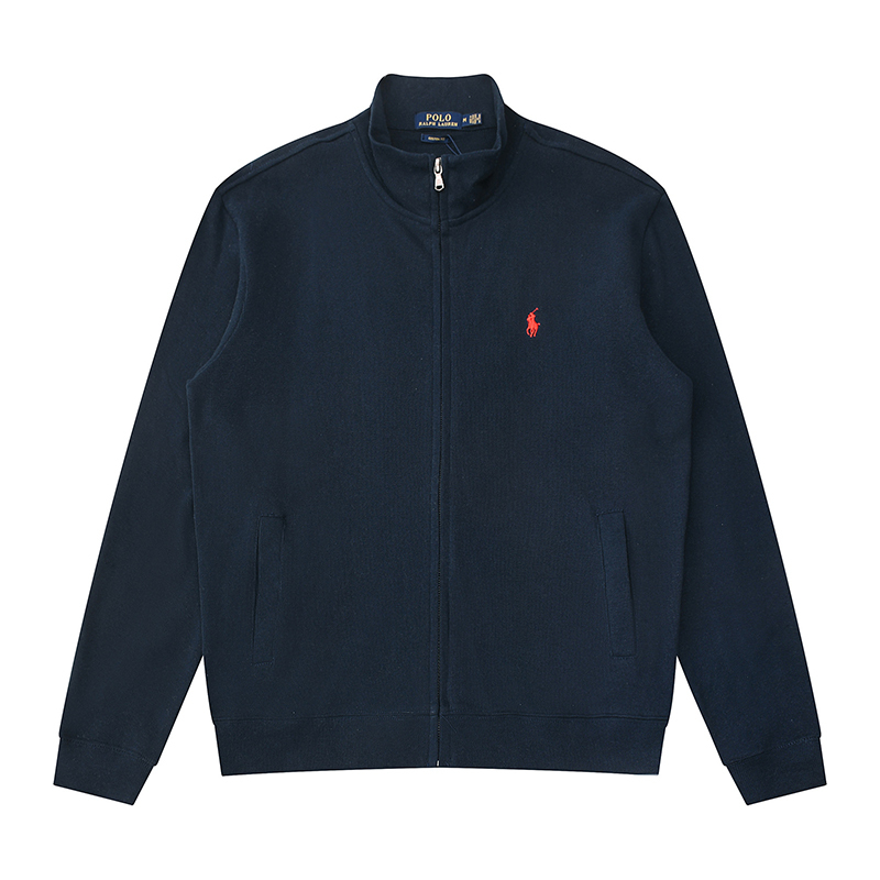 Ralph Lauren Unisex Cotton Zipper Up Hoodie #RL-038