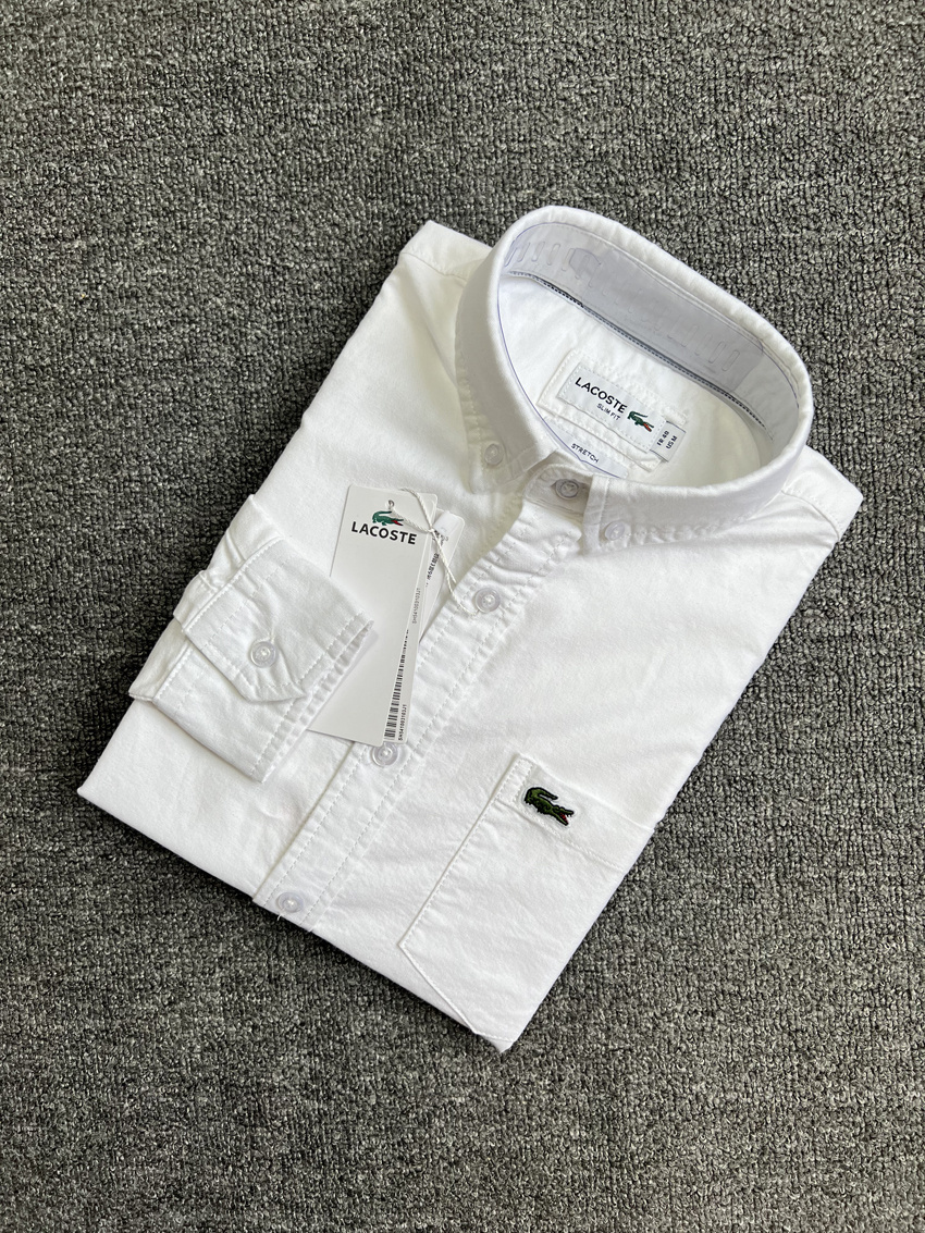 Lacoste Men's Pure Cotton Shirt with Pocket LA-010