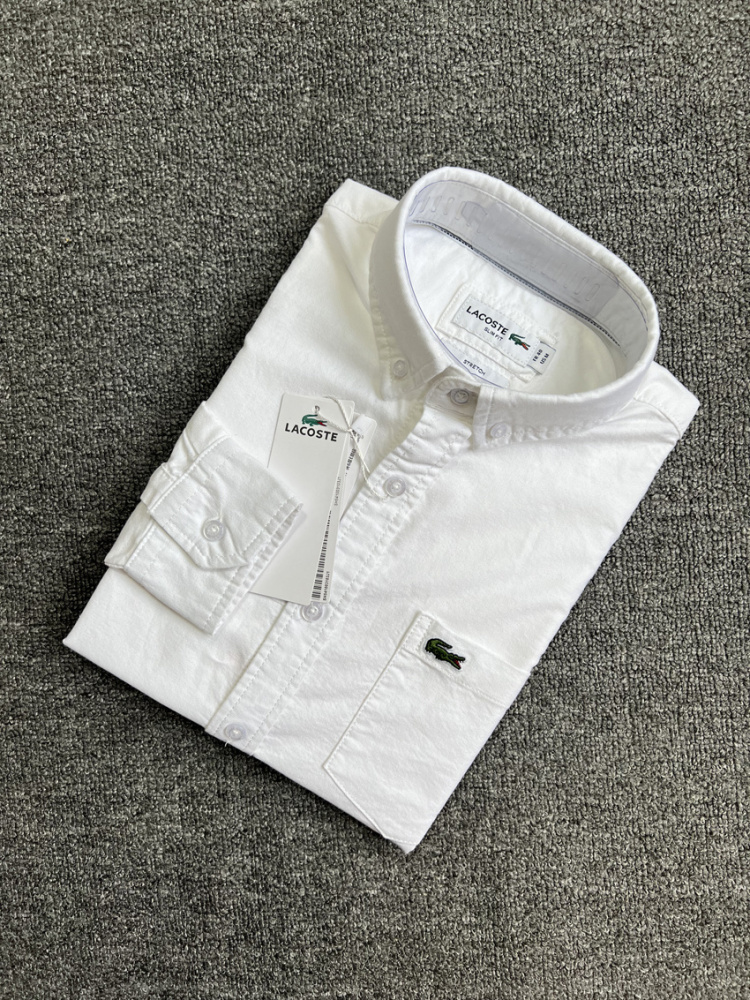 Lacoste Men's Pure Cotton Shirt with Pocket LA-010