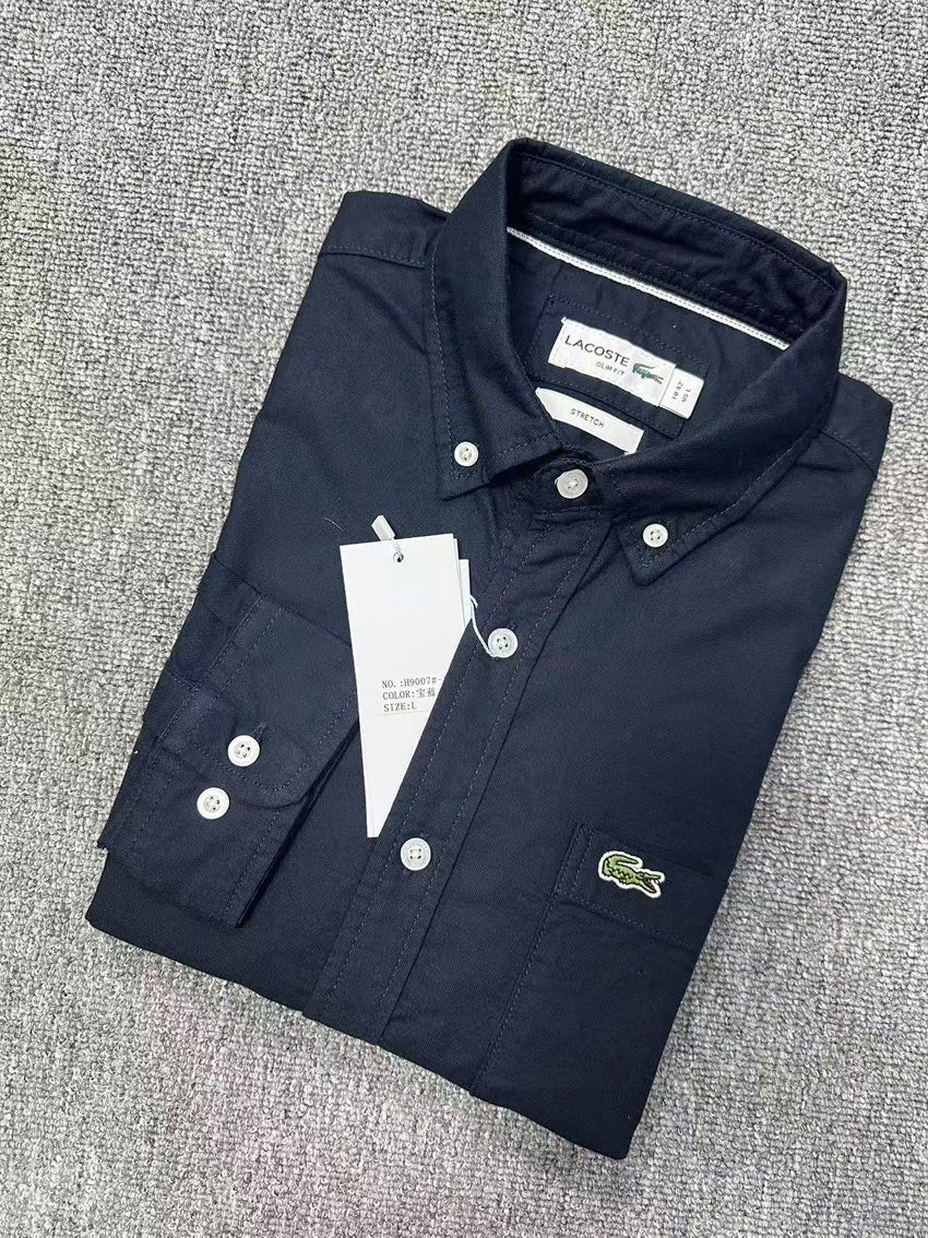 Lacoste Men's Pure Cotton Shirt with Pocket LA-010