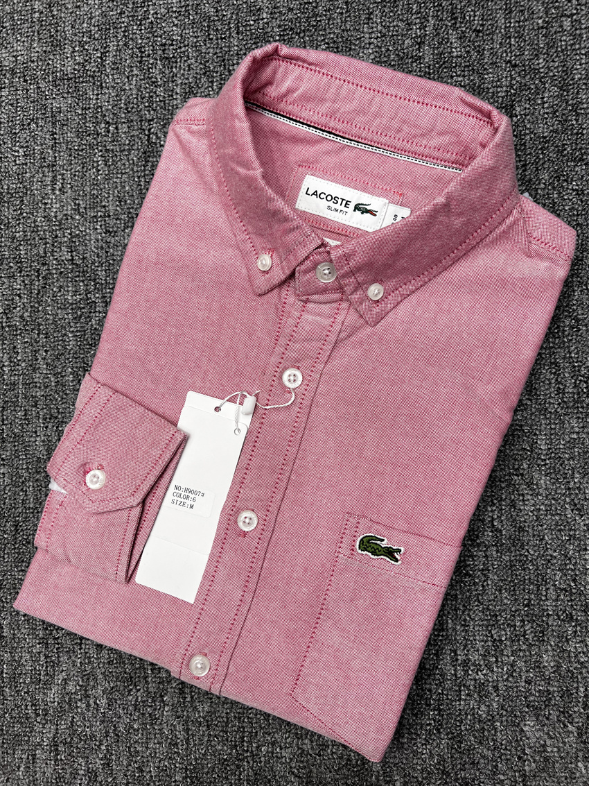 Lacoste Men's Pure Cotton Shirt with Pocket LA-010